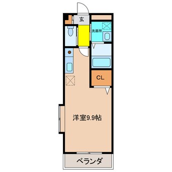 間取図 エスポワール　アゲダ