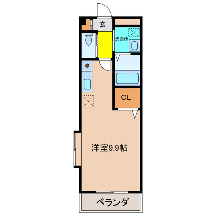 間取図 エスポワール　アゲダ