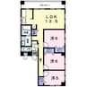 沖縄都市モノレール<ゆいレール>/古島駅 徒歩20分 3階 築18年 3LDKの間取り