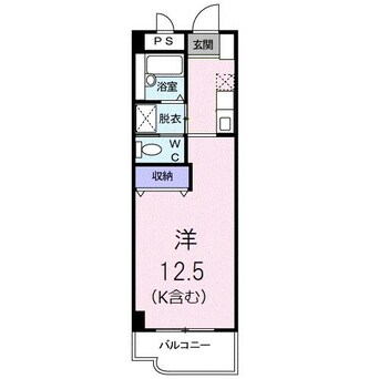 間取図 沖縄都市モノレール<ゆいレール>/壺川駅 徒歩13分 3階 築24年