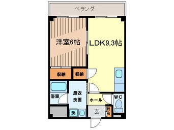 間取図 パステルサンライズ