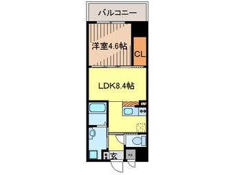 間取図 西武門みーちハウス