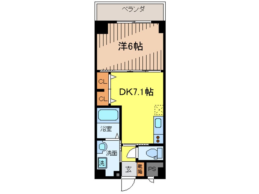 間取図 メゾン・ファミール開南