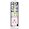 メゾンドＺｅｎ 1DKの間取り