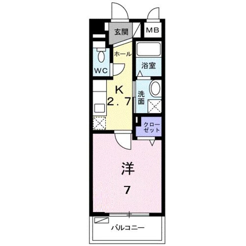 間取図 キュービックスター