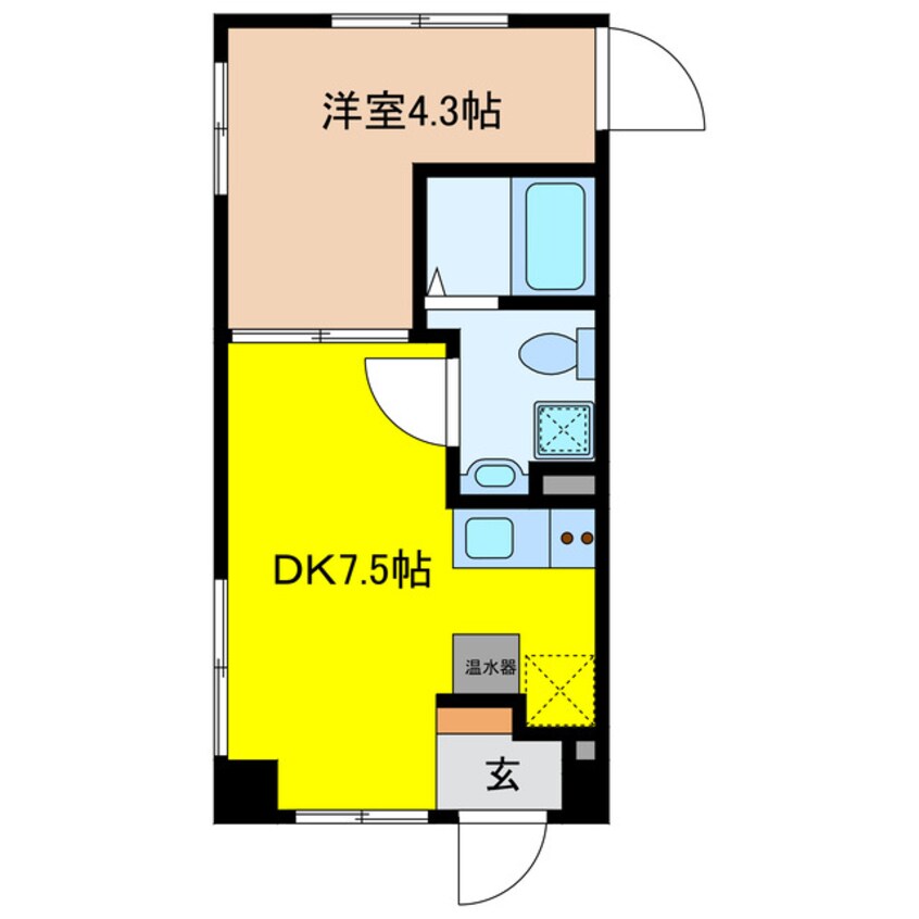 間取図 沖縄都市モノレール<ゆいレール>/儀保駅 徒歩6分 1階 建築中