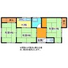 小山戸建貸家 3Kの間取り