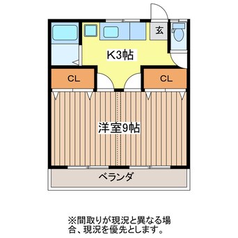 間取図 浅野アパート