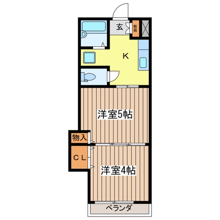 間取図 吉耕ハイツ