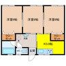 村上アパート 3Kの間取り