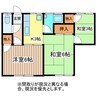 大峰荘 3Kの間取り