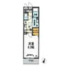 D‐room気仙沼 1Kの間取り