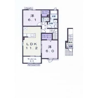 間取図 メディウム・マレⅣ