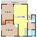 Place.Kの間取図