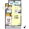 本郷ﾊｲﾂ 1LDKの間取り