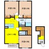 ｴｽﾍﾟﾗﾝｻ 3LDKの間取り
