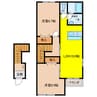 サニーサイドS 2LDKの間取り
