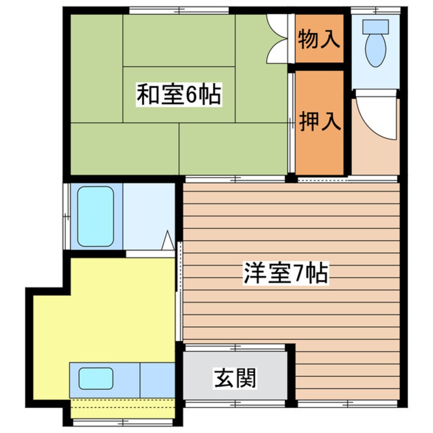 間取図 山光アパート