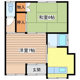 間取図 山光アパート