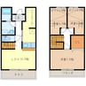紀勢本線/高茶屋駅 徒歩26分 1-2階 築6年 3LDKの間取り