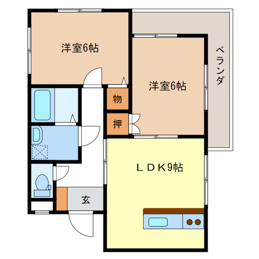 間取図 ガーデンクレスト