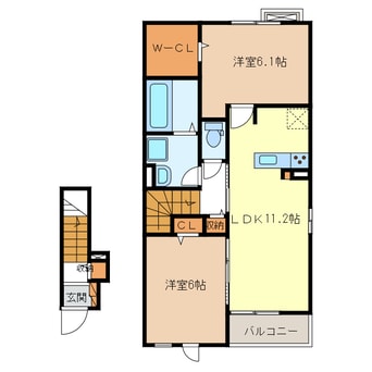 間取図 グランド　ソレイユ
