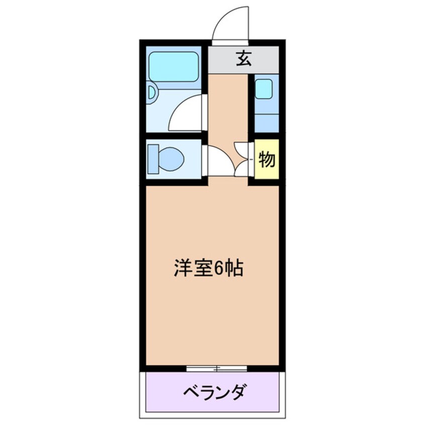 間取図 イースト