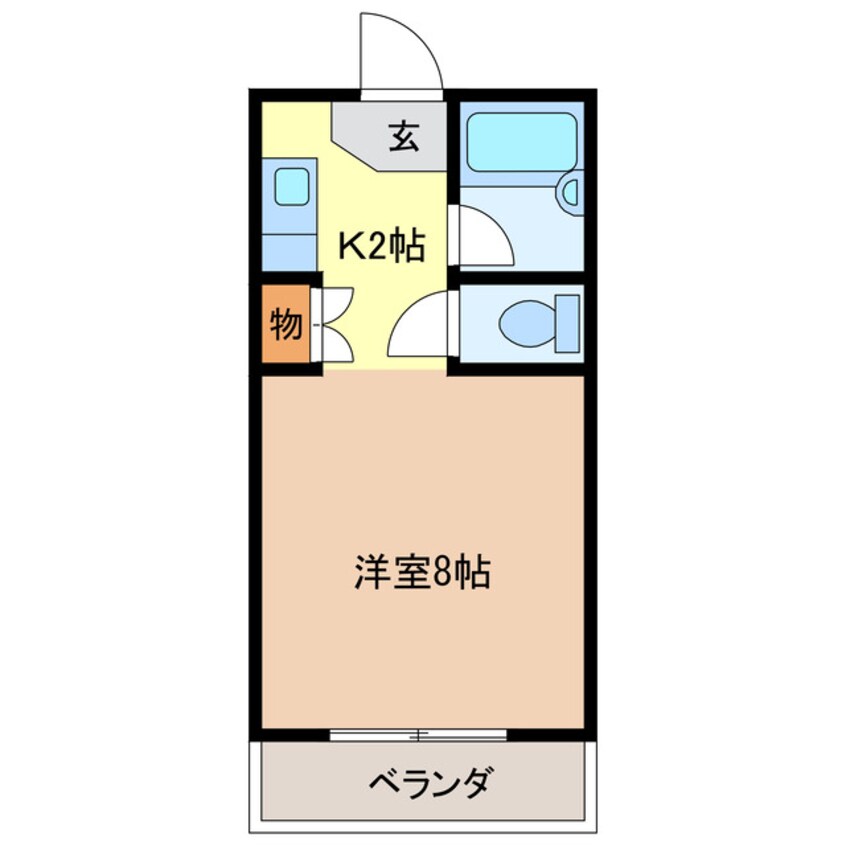 間取図 イースト