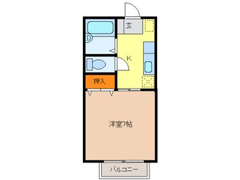 間取図 メゾンルミウェール
