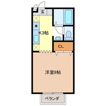 間取図 ロイヤルガーデンⅡ