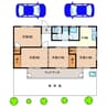高茶屋小森町K様貸家 4Kの間取り