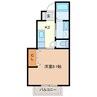 ビラアカシア 1Kの間取り