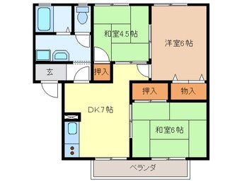 間取図 アビタシオン　シードⅠ