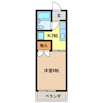 間取図 スカイ江戸橋