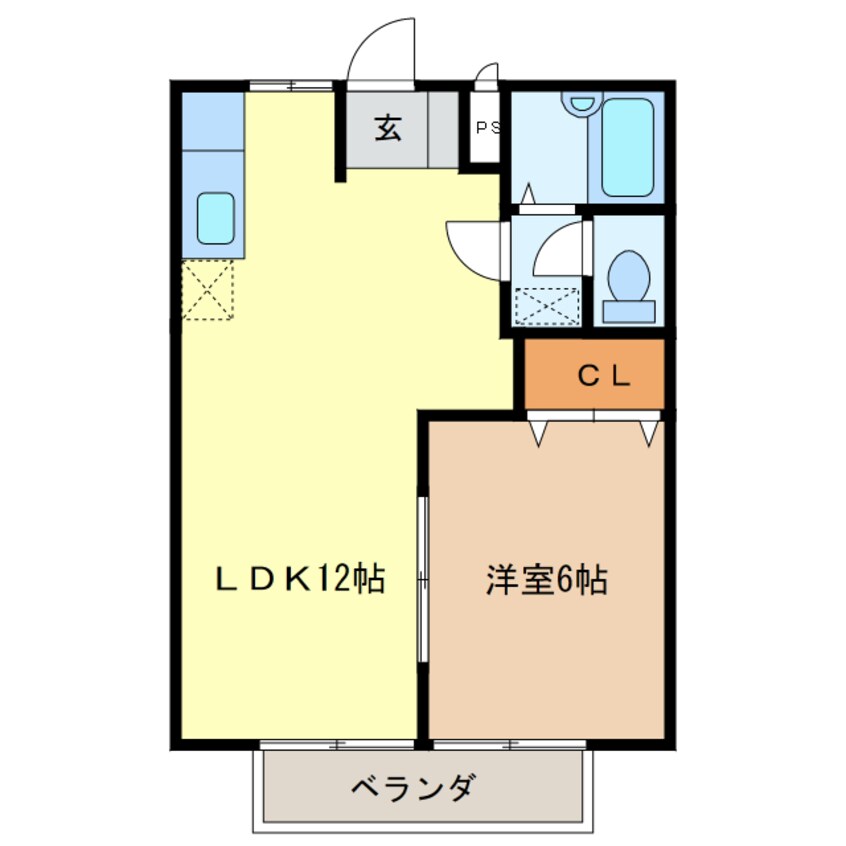 間取図 サンハイツイノウエ