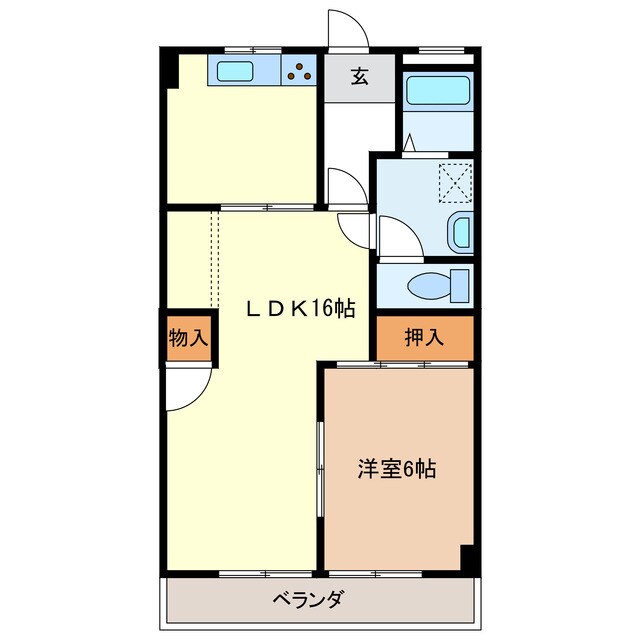 間取り図 ダイアナポリス桜橋