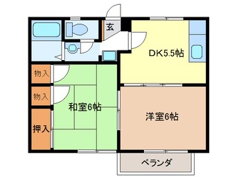 間取図 アーバンステイツⅢ