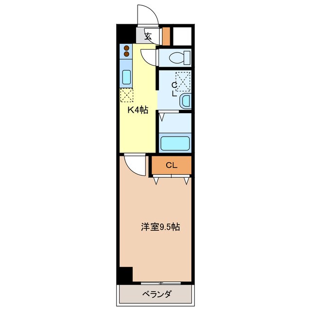 間取り図 ブロッサムガーデン利平治