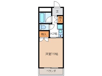 間取図 サンライズ江戸橋