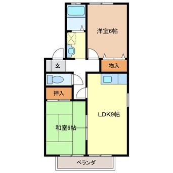 間取図 グリーンハイツ・ジニア　Ａ棟