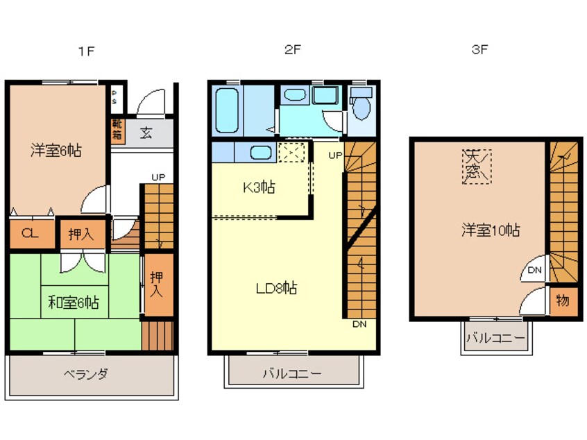 間取図 レイクサイドヴィラ　Ｇ・Ｈ棟