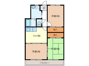 間取図 メゾンレオ