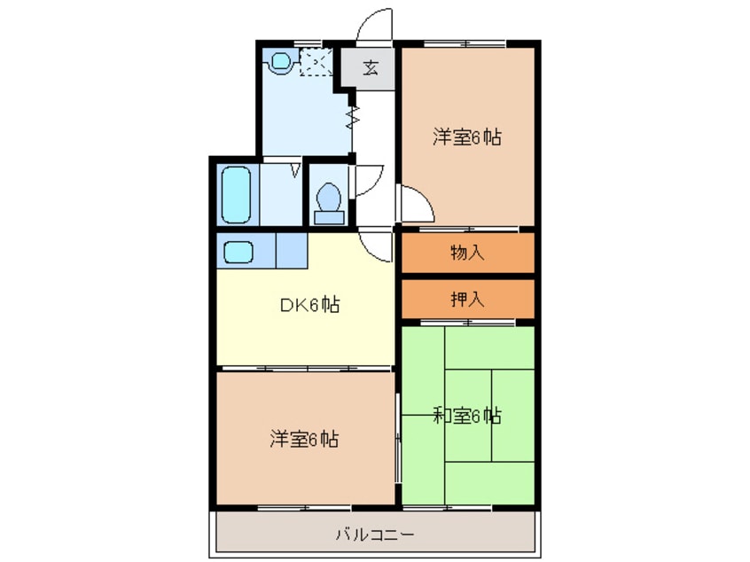 間取図 メゾンレオ