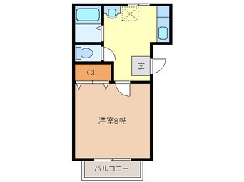 間取図 ハイツもみの木