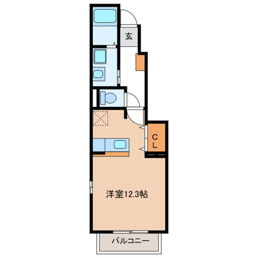 間取図 アンジェの郷　Ｂ棟