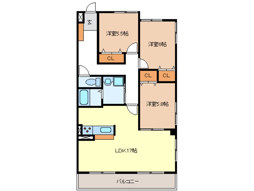 間取図 セントリアファースト