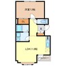 ポラリス 1LDKの間取り