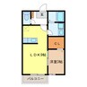 グランド　ソレーユ 1LDKの間取り