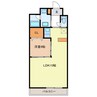 スクエア西丸之内 1LDKの間取り