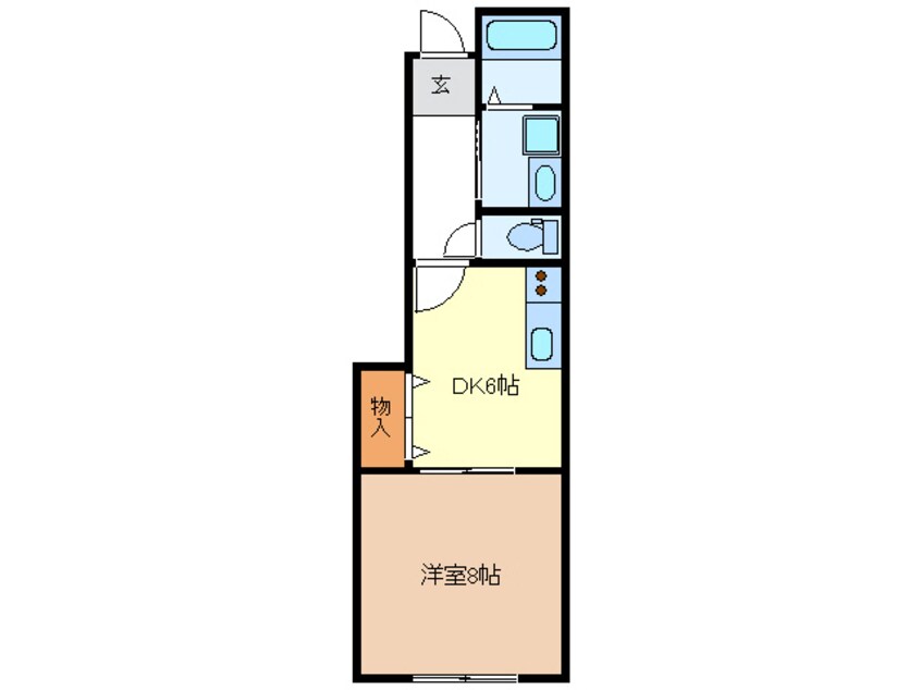 間取図 ボヌール牧